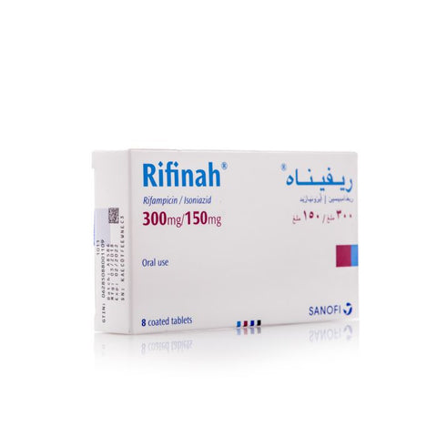 Rifinah 300Mg 8 Capsules