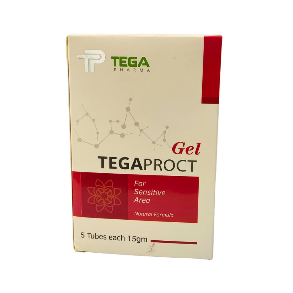 Tega Proct Gel 5 Tubes 15ml – Helps Relieve Pain, Itching, and Inflammation