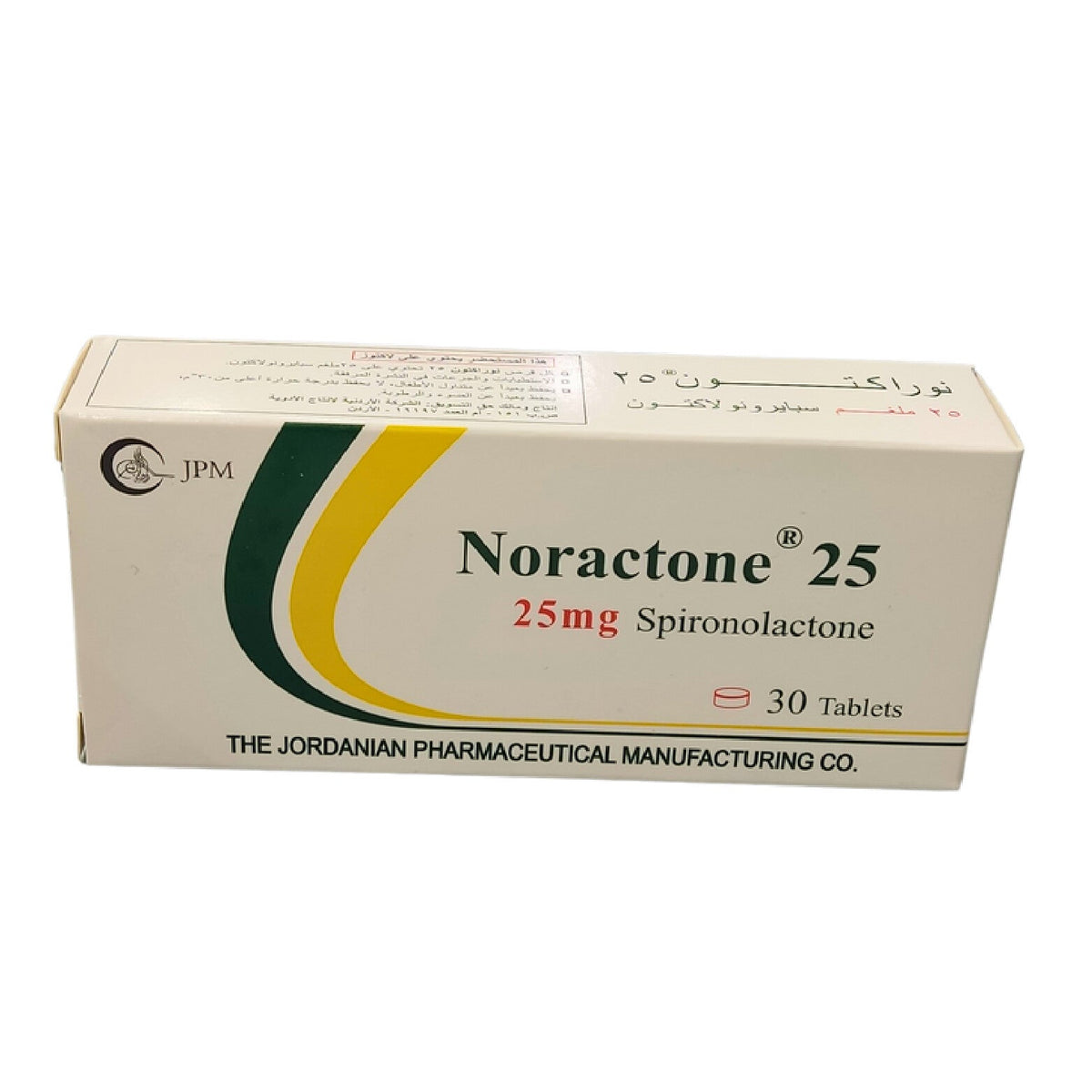 Noractone water retention 25 mg 30 tablets