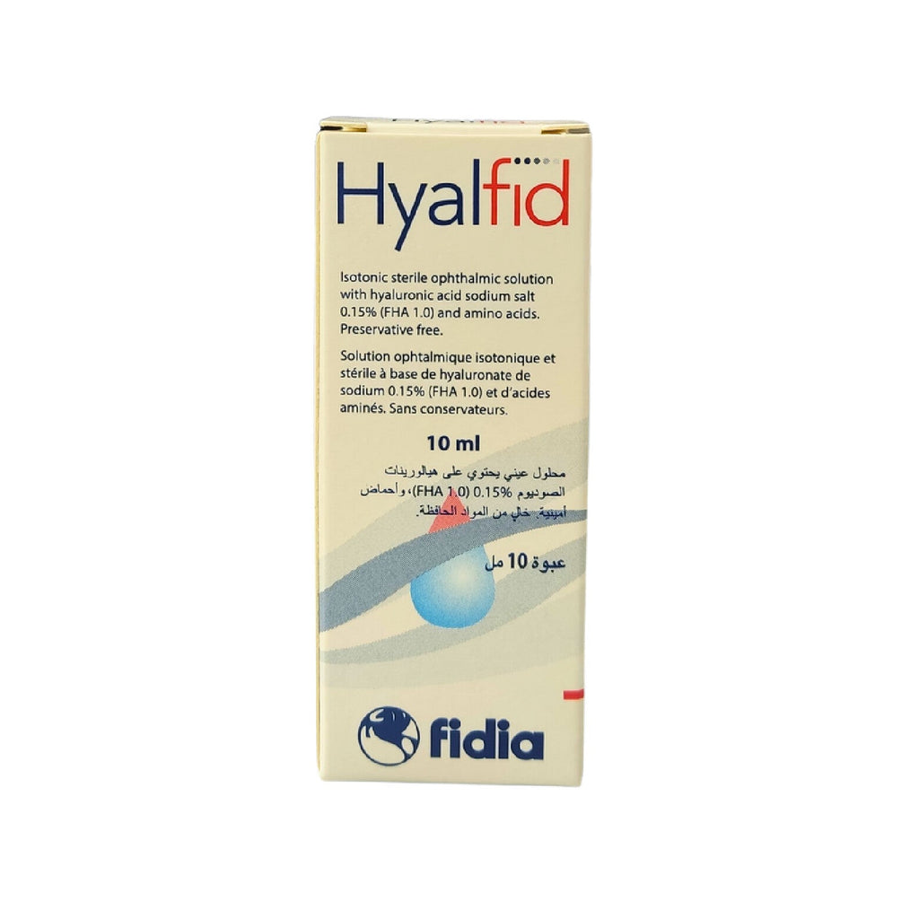 Hyalfid 10Ml – Long-Lasting Moisturizing Eye Drops