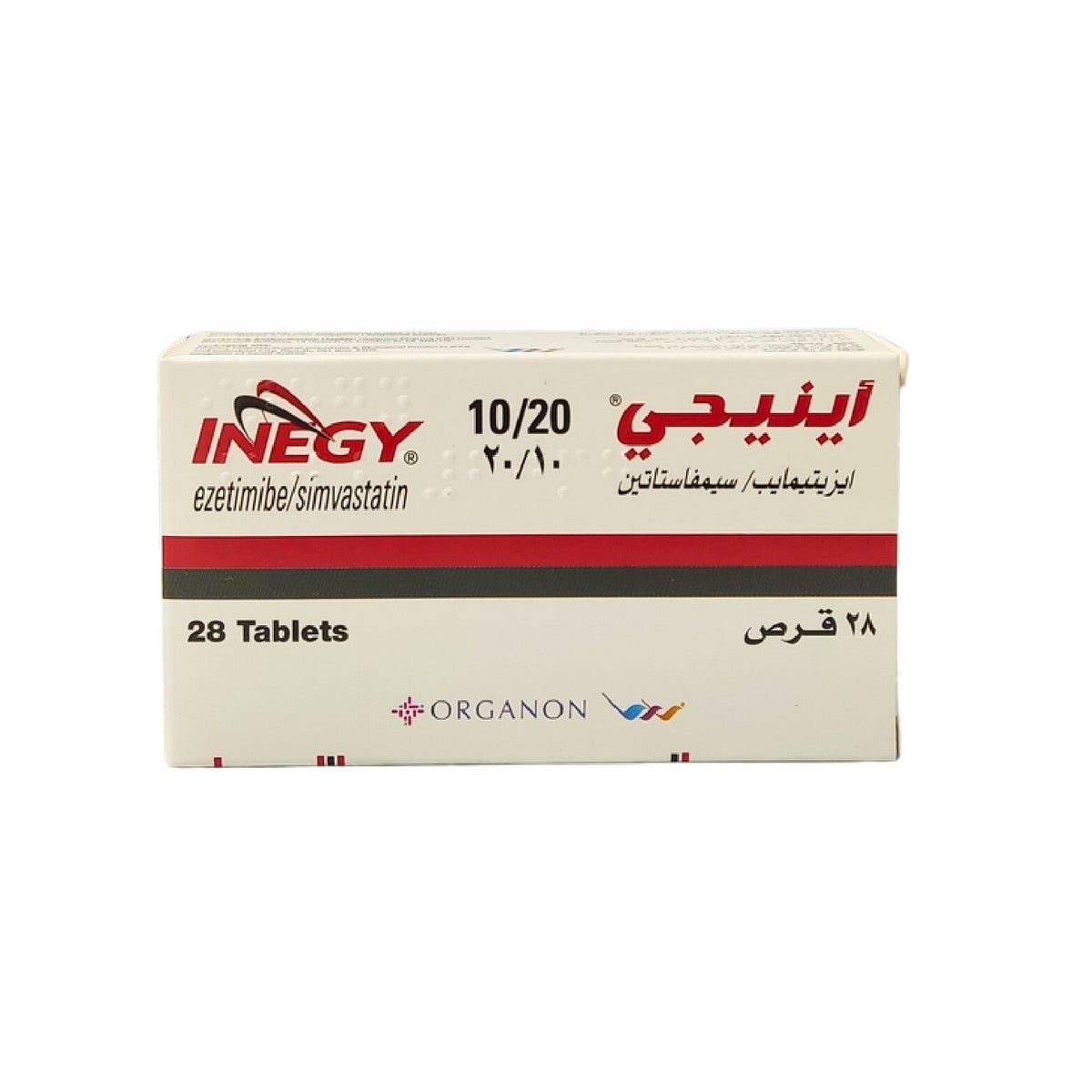 Inegy Cholesterol and Heart Health Tablets 20/10mg 28 Tablets