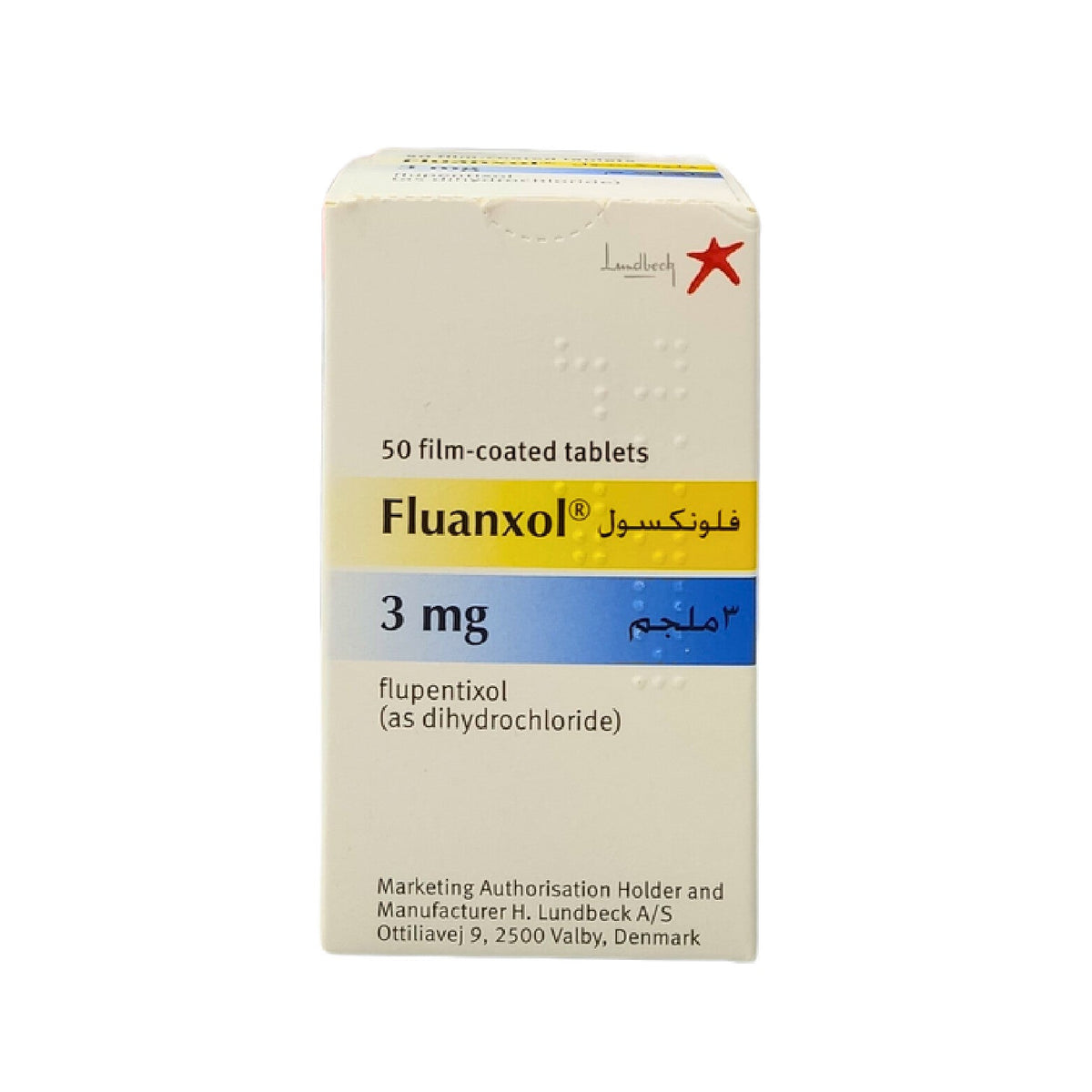 Fluanxol 3MG tablet for concentration 50 Tabs