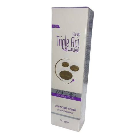 Triple Act Rough Whitening & Moisturizing Cream For Knee & Elbow 50Gm