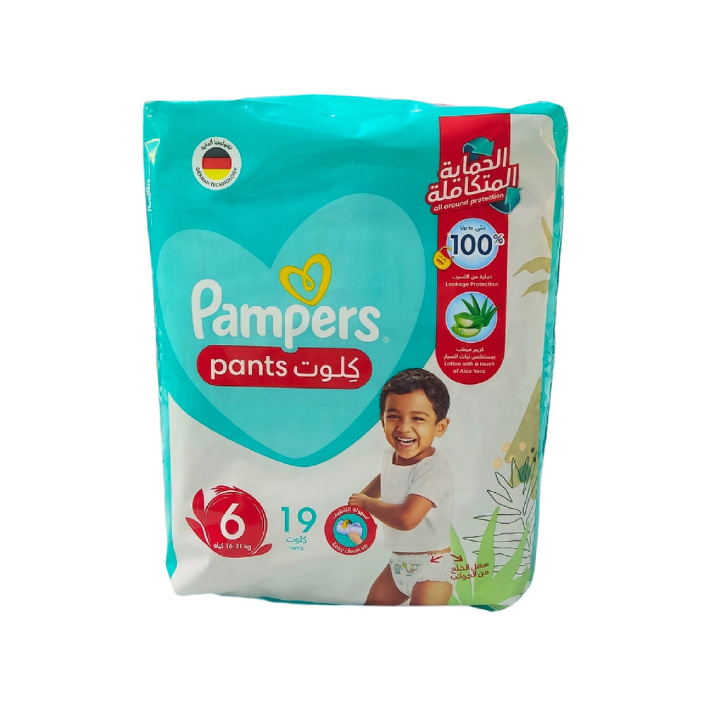 PAMPERS CULLOTTE EASY FIT SIZE 6 – 19PCS
