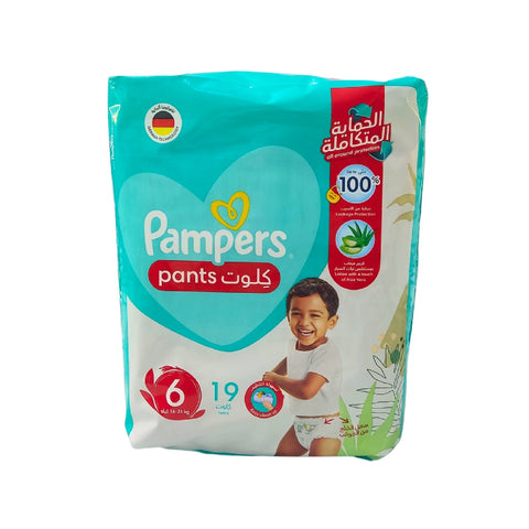 PAMPERS CULLOTTE EASY FIT SIZE 6 – 19PCS