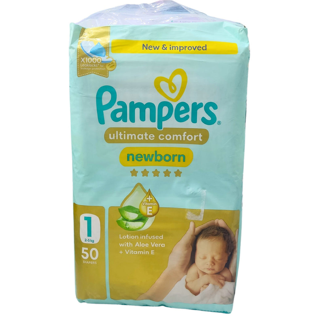 PAMPERS COMFORT 50PCS SIZE 1