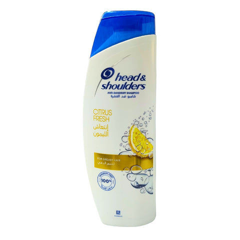 Head & Shoulders Citrus Fresh 400ml – Zesty Freshness