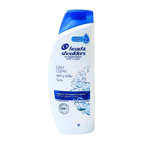 Head & Shoulders Daily Clean 600ml Shampoo – Deep Clean for Healthy Scalp