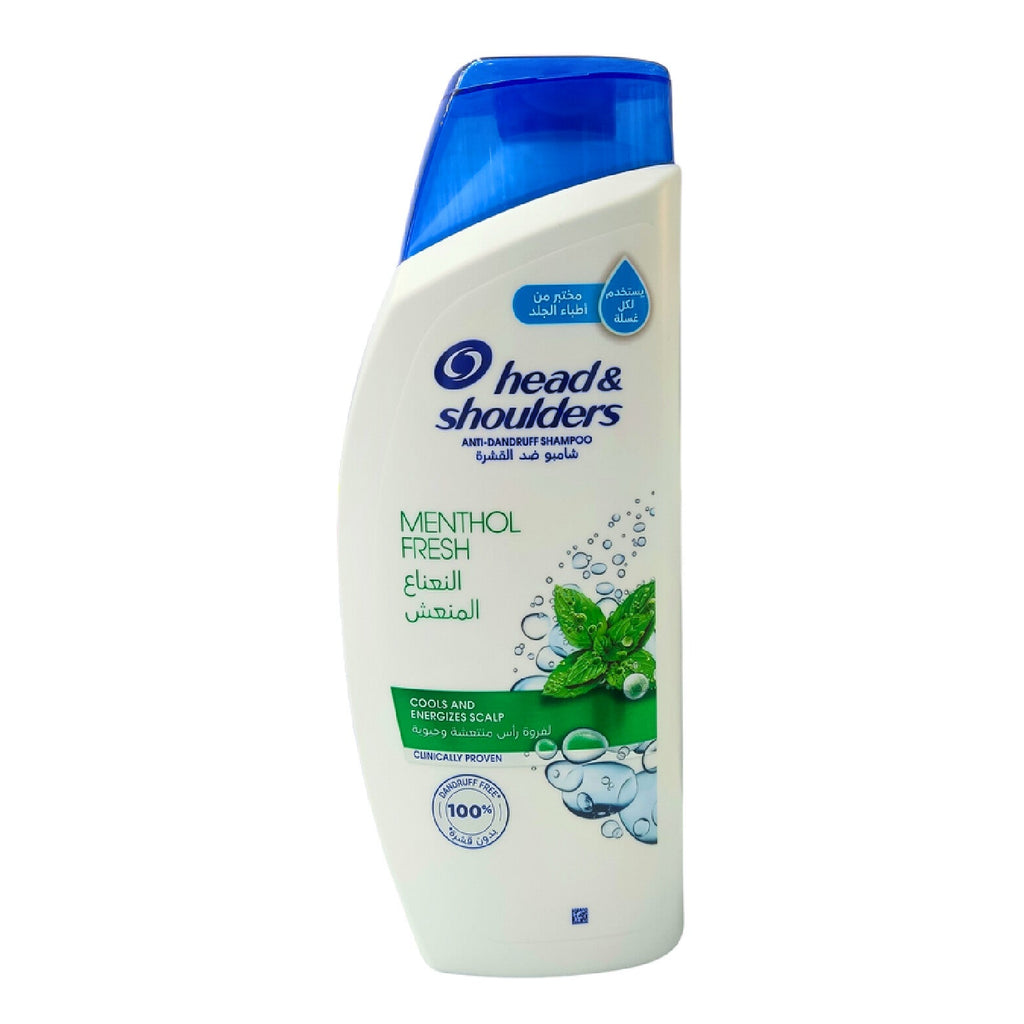 Head & Shoulders Menthol 600ml Shampoo – Refreshing Cleanse