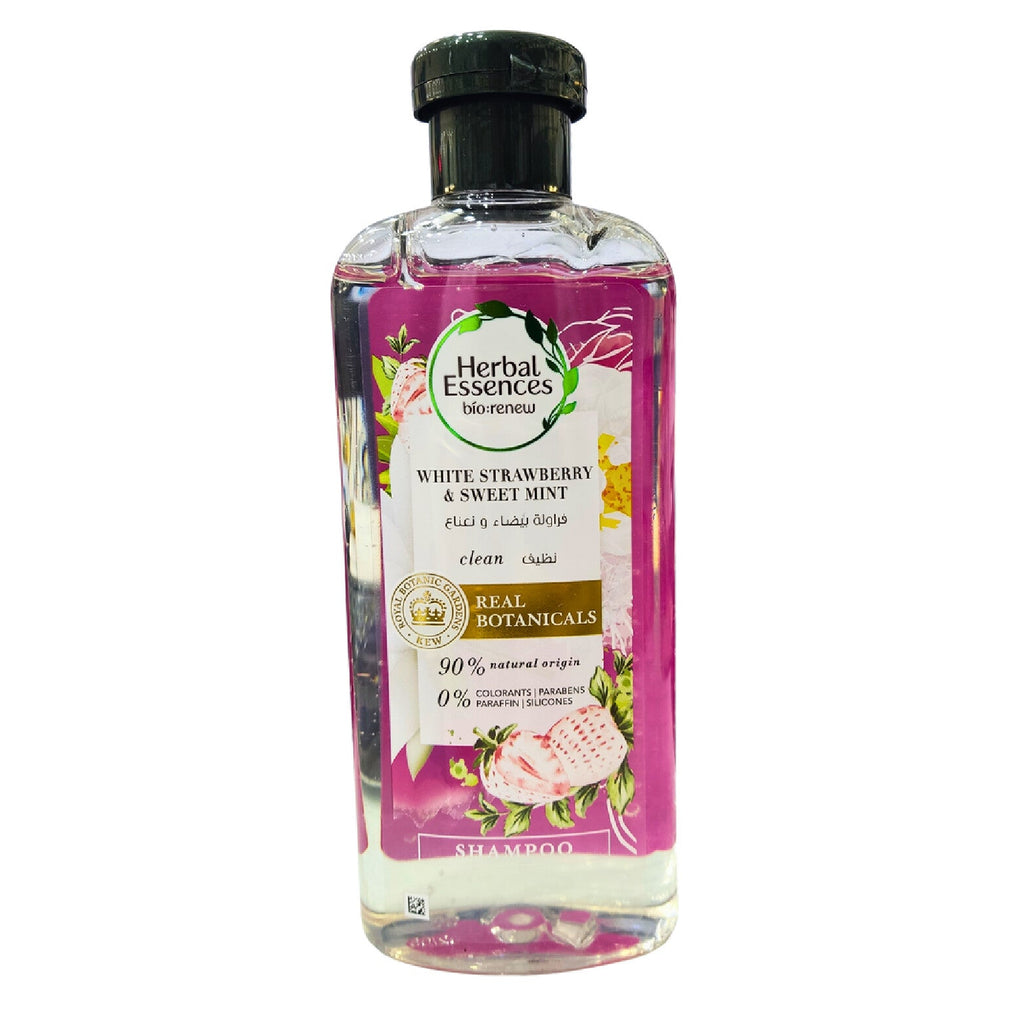 Herbal Strawberry & Mint Shine Boost Shampoo 400ML