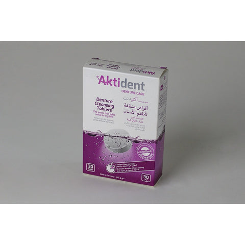 aktident denture cleansing tablets