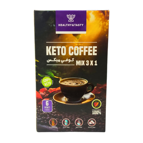 KETO Coffee 3×1 6 PCS 11 GM HEALTHY TASTY