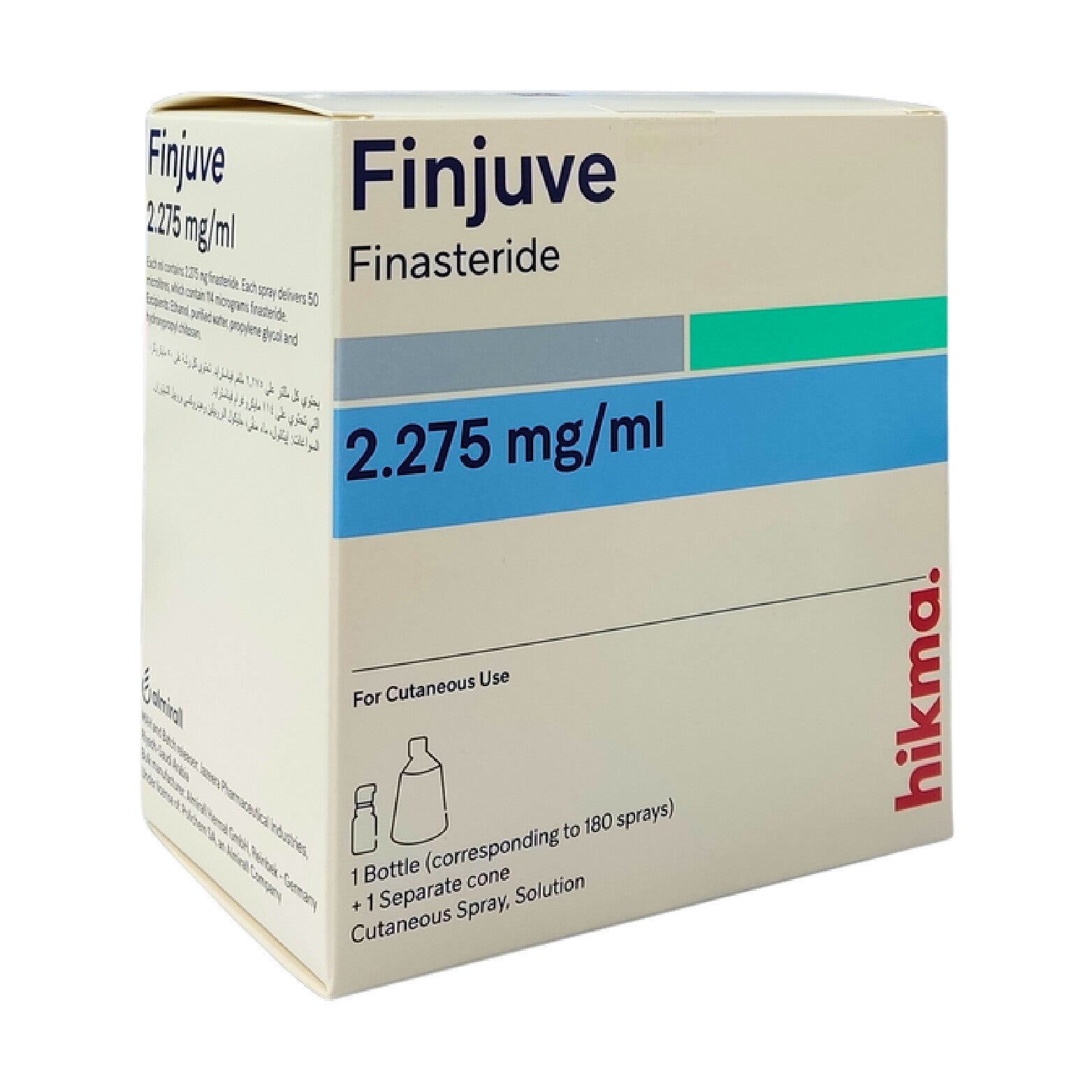 بخاخ فينجوفي الموضعي لعلاج تساقط الشعر الوراثي - 180 بخة