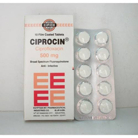 Ciprocin Broad Spectrum Antibiotic - 500Mg