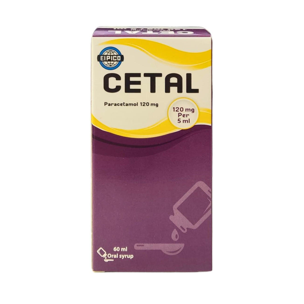 Cetal Syrup 120 mg per 5 ml 60 ml