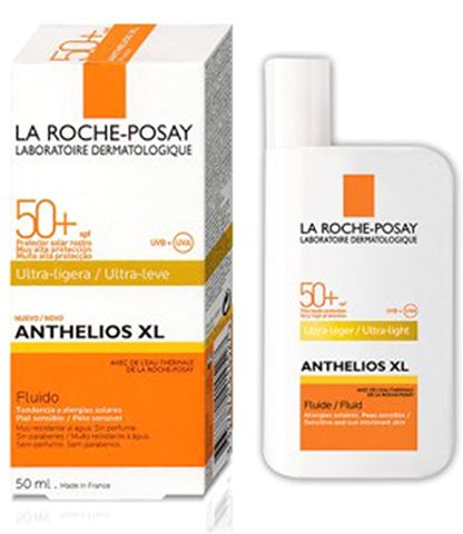 La Roche-Posay Anthelios Xl Ultra Light Fluid Spf 50+ Sunscreen Creme, 50Ml