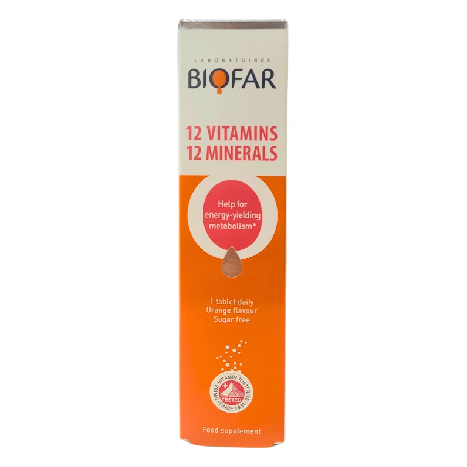 Biofar 12 Vitamins + 12 Minerals 20 Effervescent Tabs