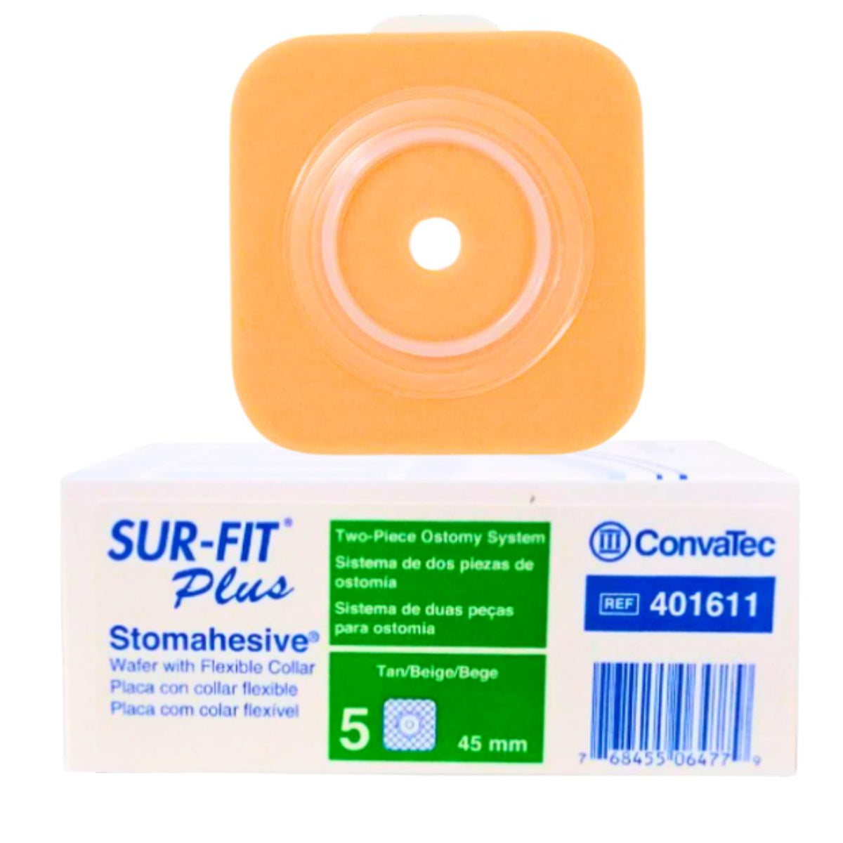 ConvaTec Natura FlexHCA Skin Barrier Wafer 45 mm 10 pcs