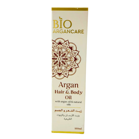 Bio Argan Care Hair & Body Oil – Hydration & Shine