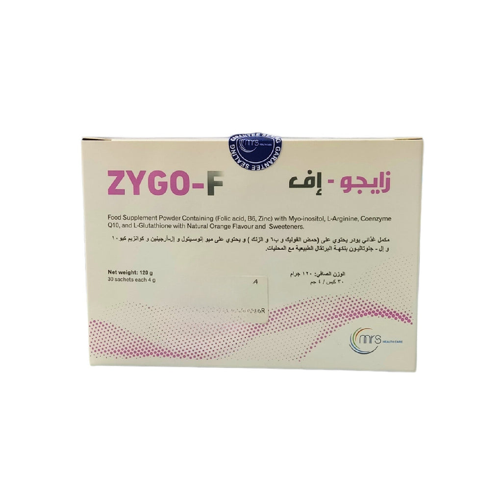 Zygo F-30 Sachets-Dietary Supplement For Female Fertility and Reproductive Health