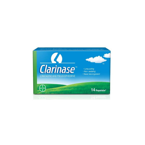 Clarinase 5Mg/120Mg 14Tab