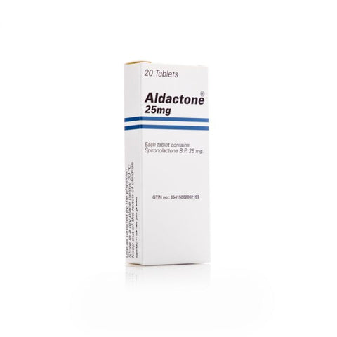 Aldactone 25 Mg 20 Tablets