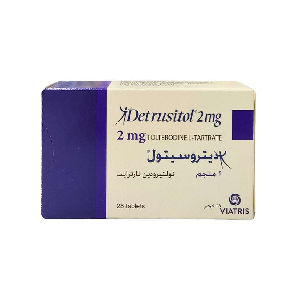 Detrusitol 2MG urinary support 28 Tabs