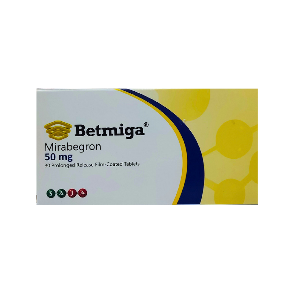 Betmiga 50 Mg - 30 Tablets