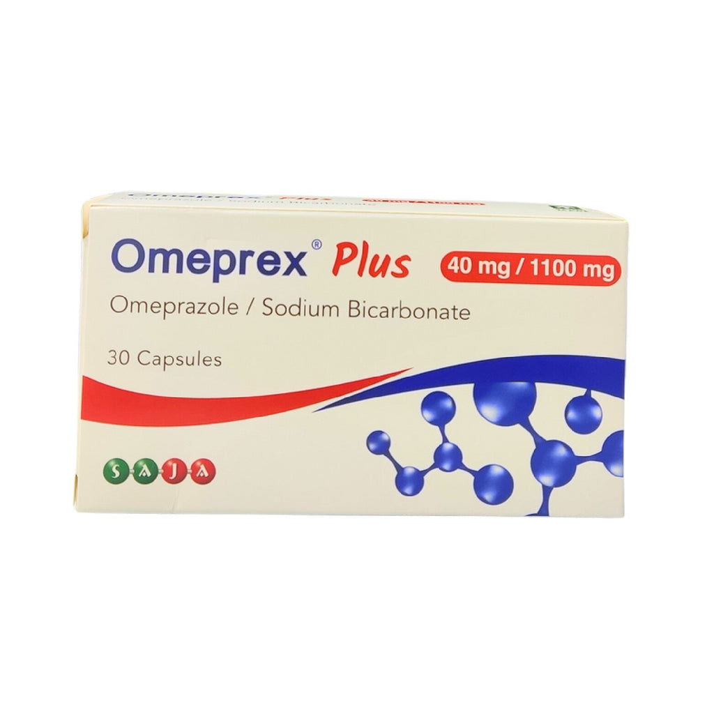 Omeprex Plus 40/1100MG capsule acid relief 30 Caps