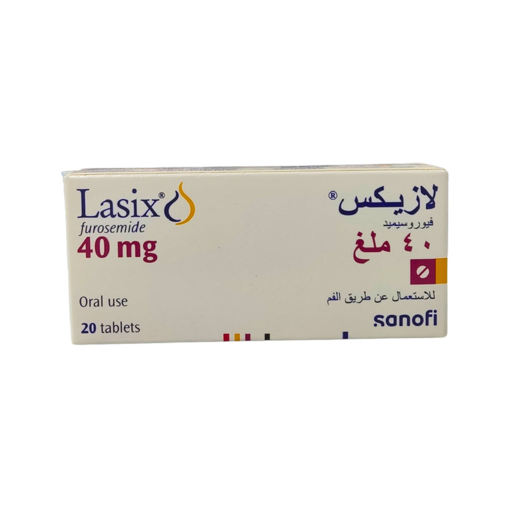 Lasix Diuretic Tablets 40mg 20 Tablets