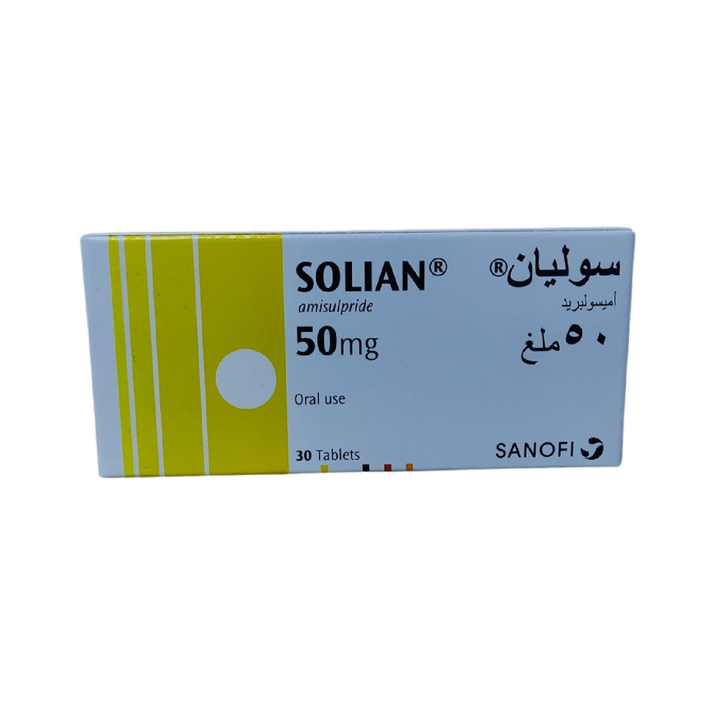 Solian 50 Mg 30 Tablets