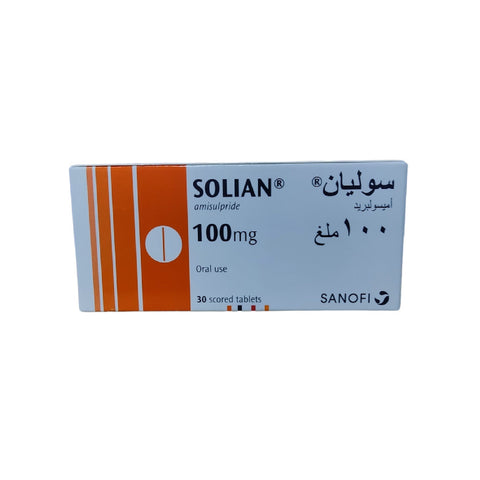 Solian 100 Mg 30 Tablets