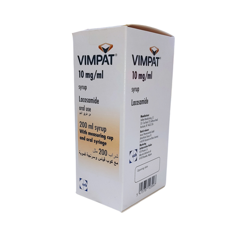 Vimpat 10 Mg / 1 Ml Syrup