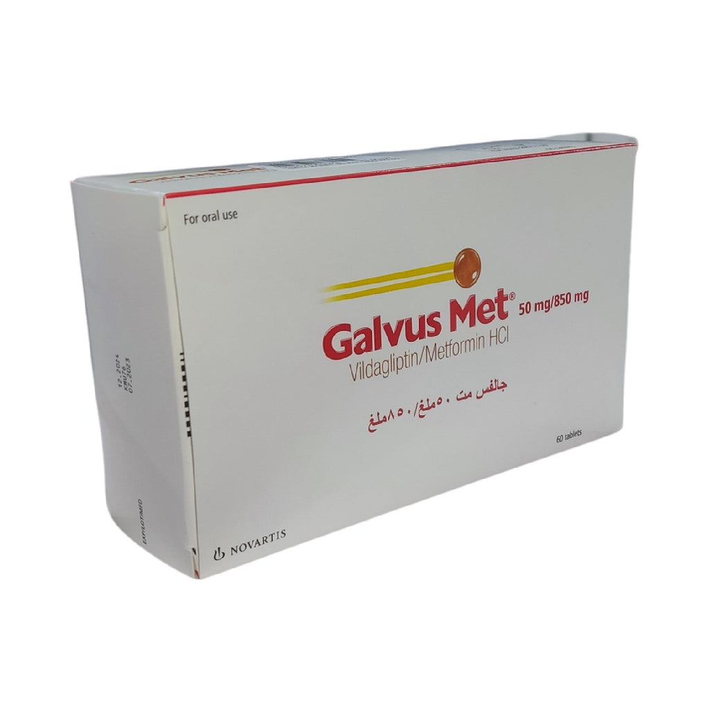 Galvus Met 50 Mg / 850 Mg 60 Tab