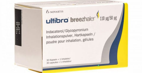 Ultibro Breezhaler 110/50 Mcg 30Cap