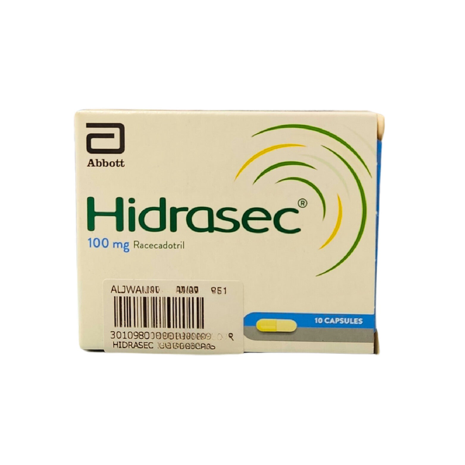 Hidrasec 100MG capsule for anemia 10 Caps