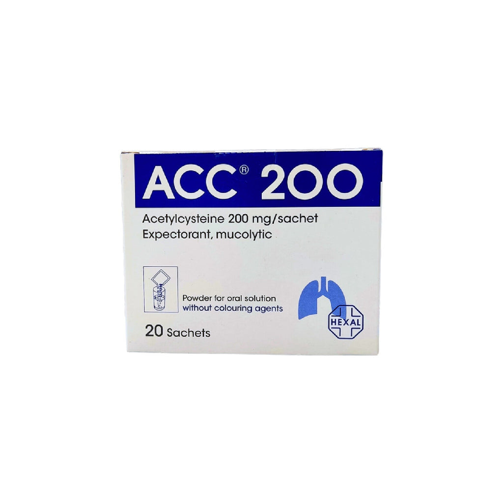 Acc Acetylcysteine 200 Mg 20 Sachet