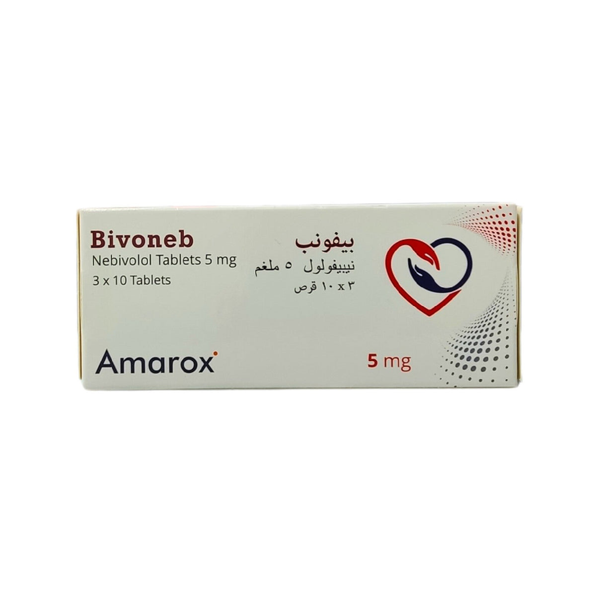 Bivoneb Blood Pressure Tablets 5mg 30 Tablets