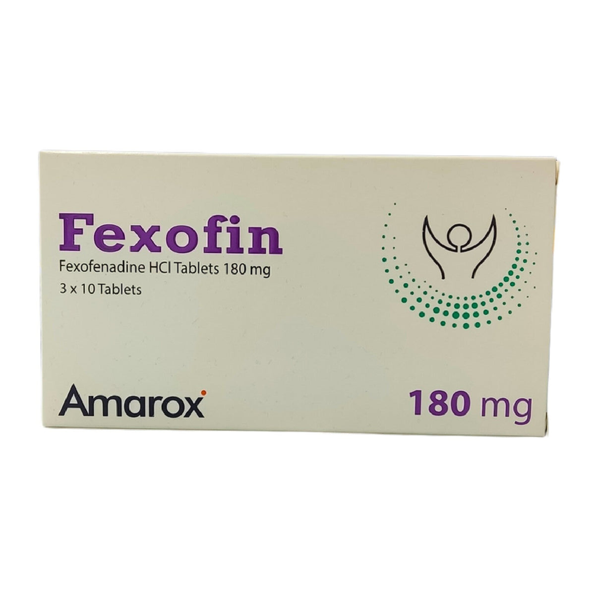 Fexofin 180mg Allergy Relief Tablets