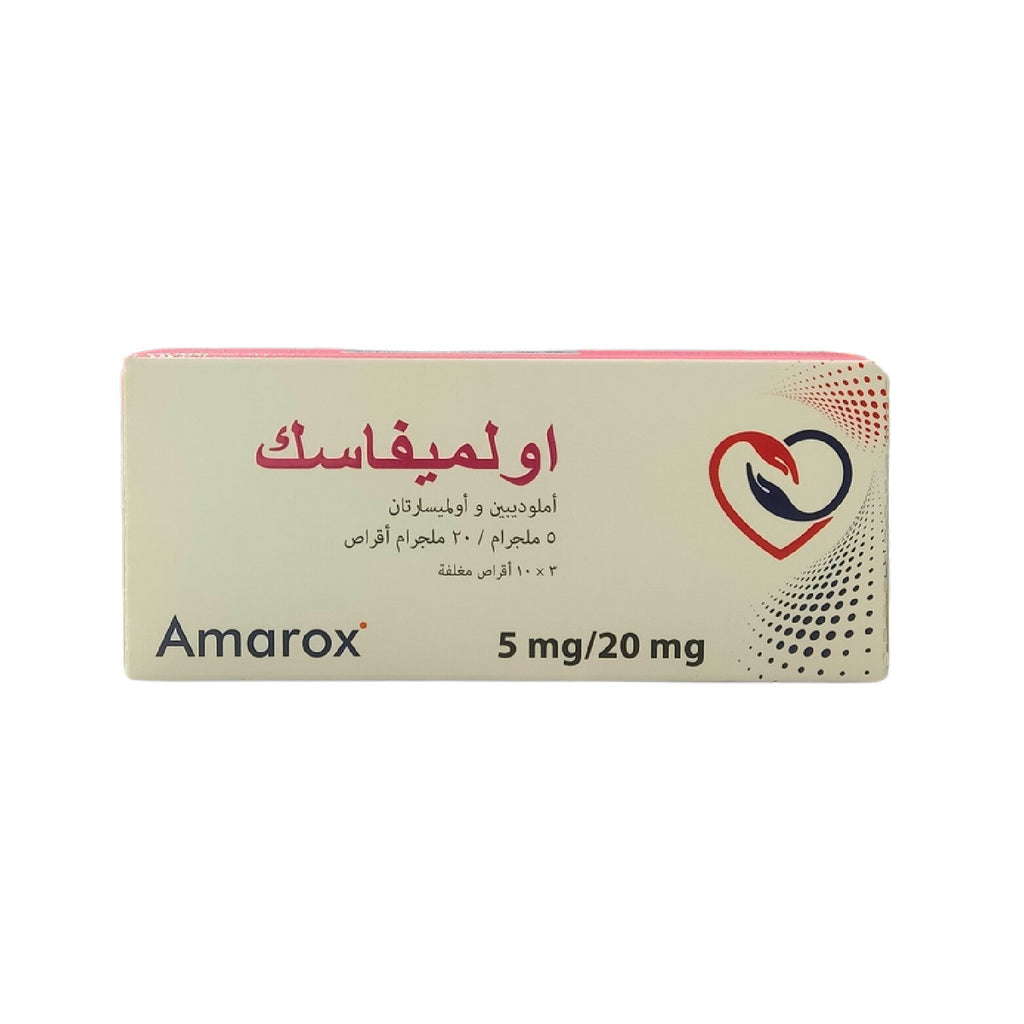 Olmevasc 5/20MG tablet hypertension 30 Tabs