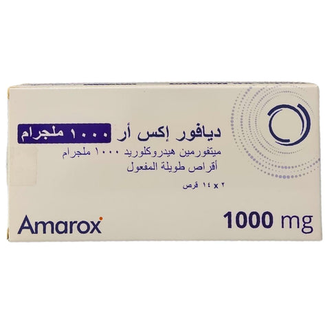  ديافور ممتد المفعول 1000 مجم – 28 قرص