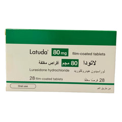 لاتودا 80 ملجم - 28 قرص