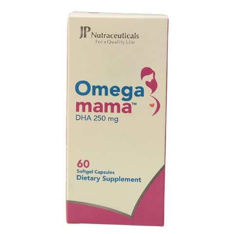 JP Omega Mama DHA Pregnancy Support Capsules 250mg 60 Capsules