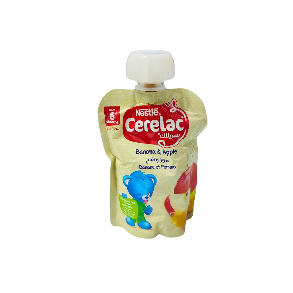 nestle Cerelac Baby broccoli,parsnip,apple &pear puree juice 90 gm cerelac