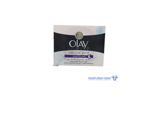 Olay Night Cream Natural White - 50 Gm