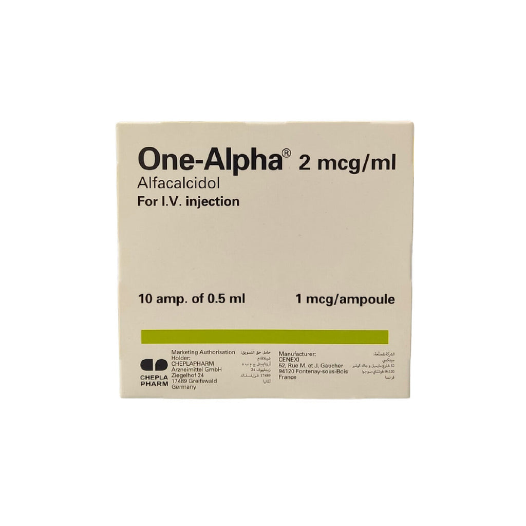 One Alpha 2ml Vitamin D Injection - 10 Ampoules