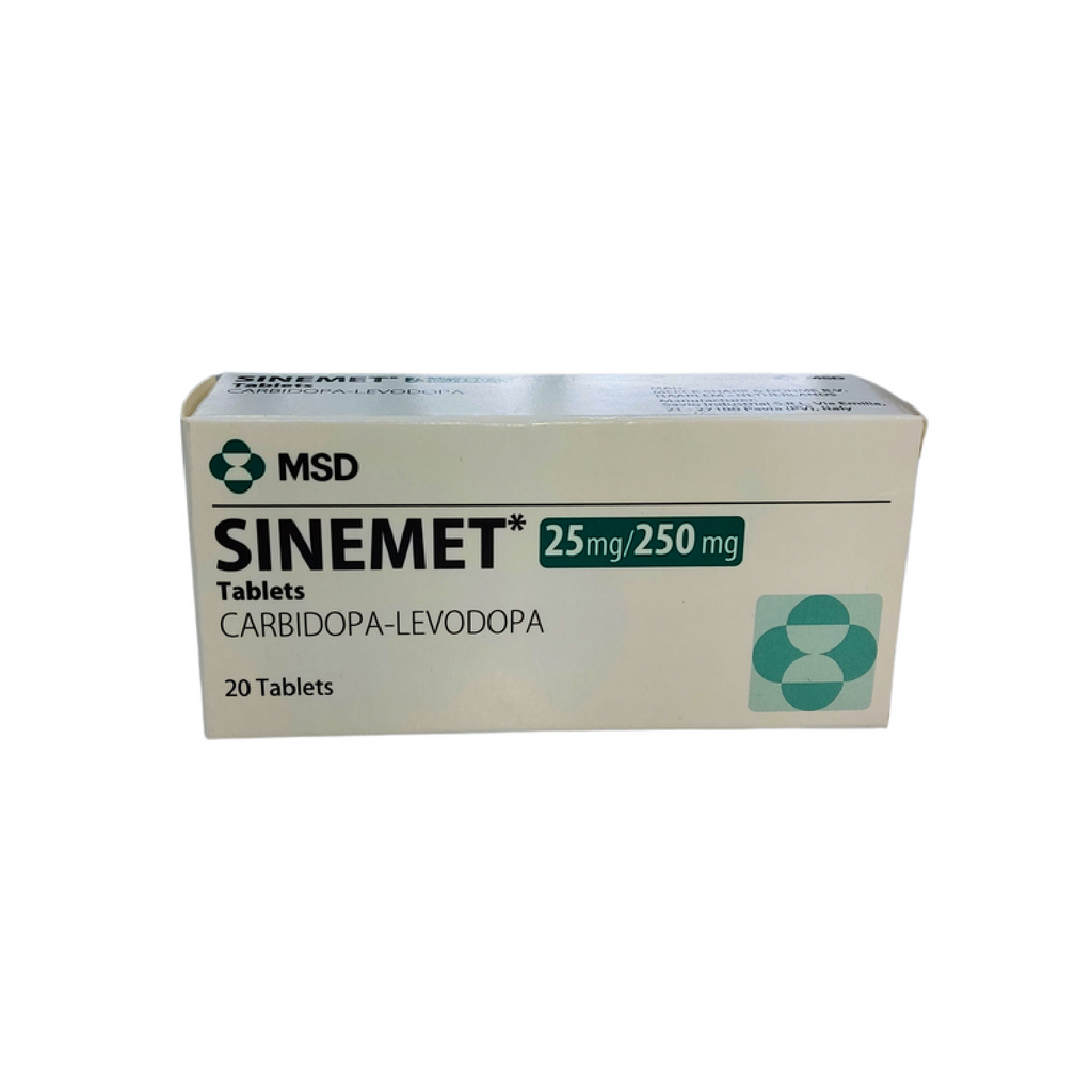 sinemet-25-mg-250-mg-20-tablets