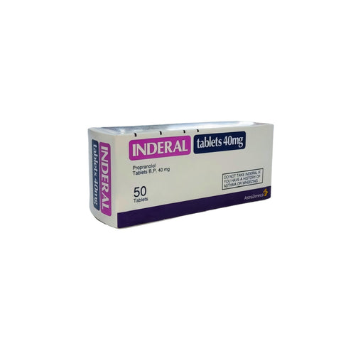 Inderal 40 Mg Tablets