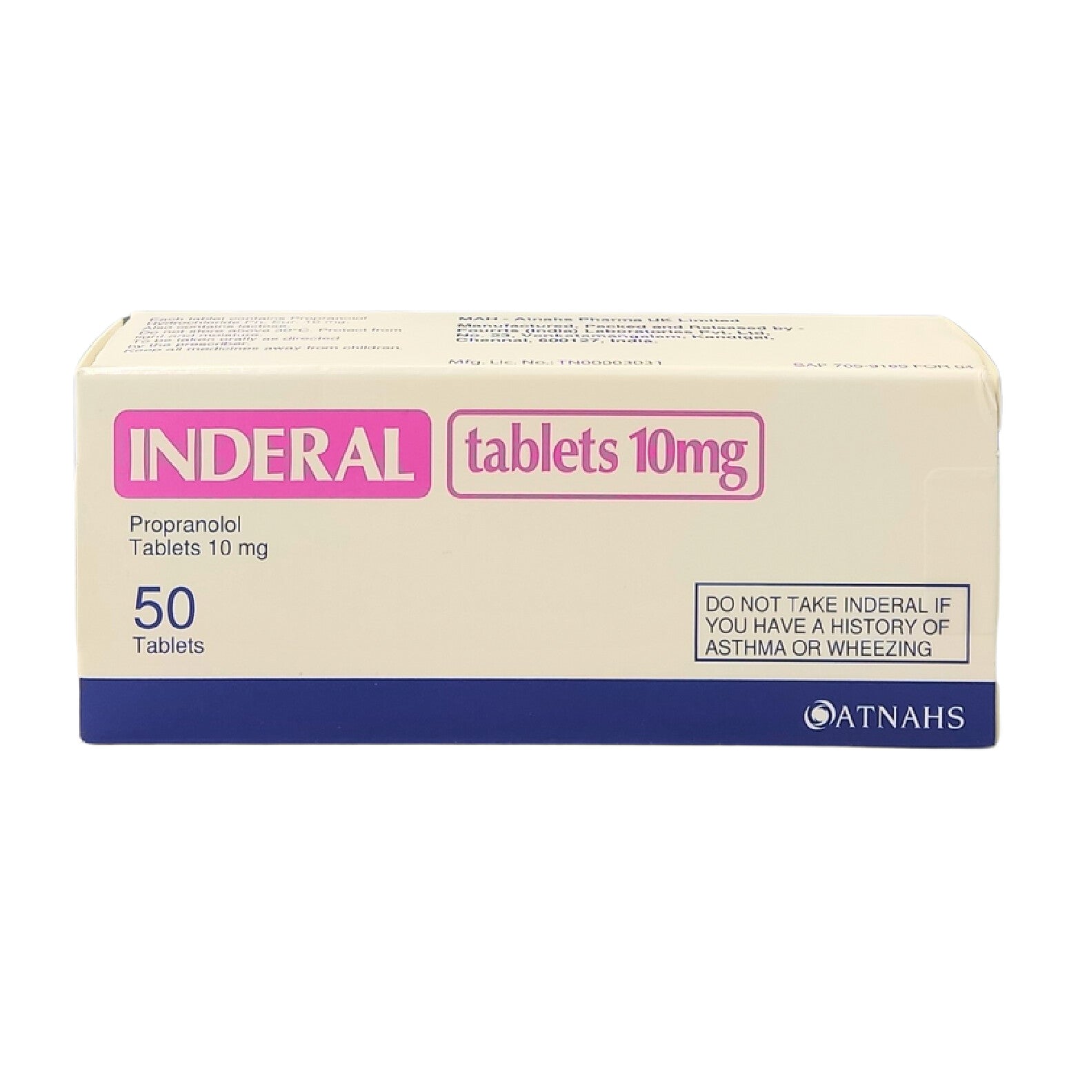 Inderal 10 Mg Rezeptfrei