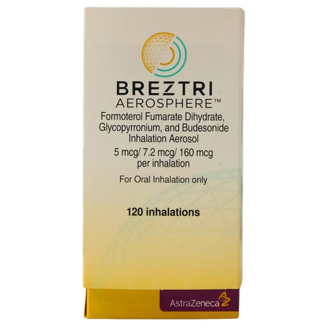 Breztri Aerosphere 120 Inhalations